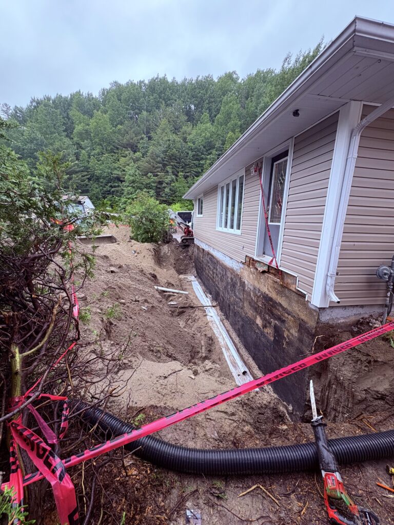 Ibex Excavation and foundation waterproofing