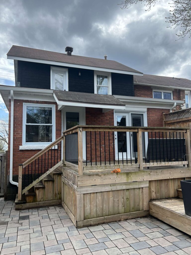 Full deck with stairs replacement